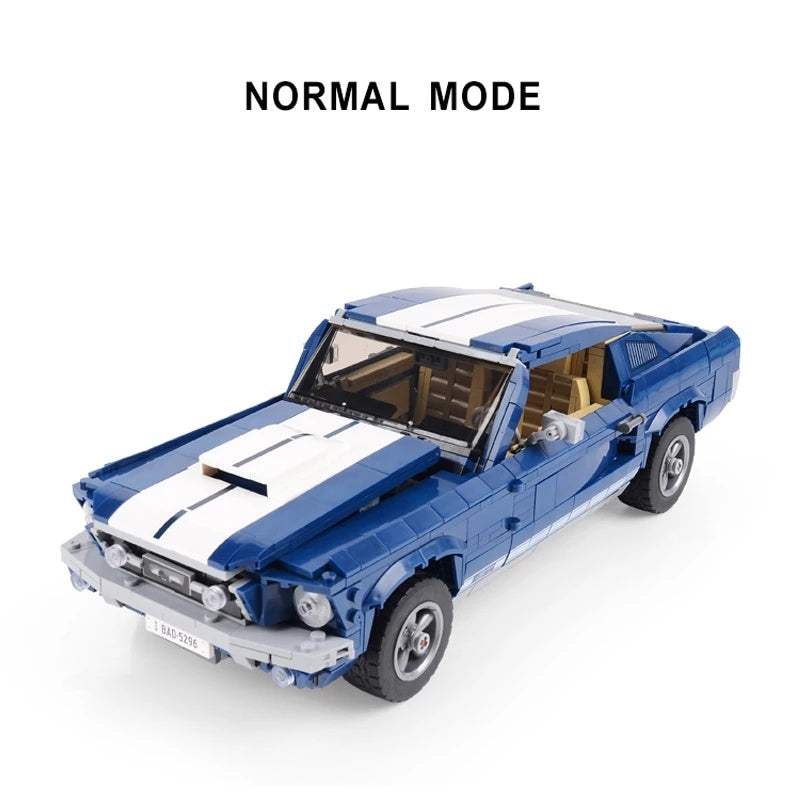 Building Blocks | Ford Mustang GT Replica | Kids Learning Kit | Ages 7 To 14