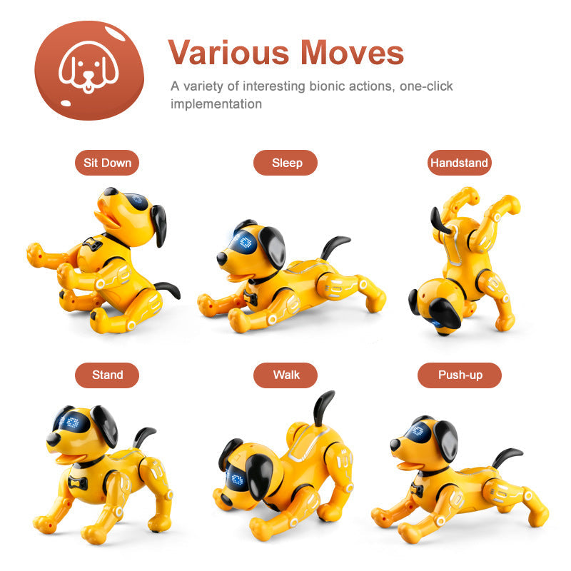 Smart Remote Control Robot Dog - Interactive Educational Toy for Kids - ToylandEU