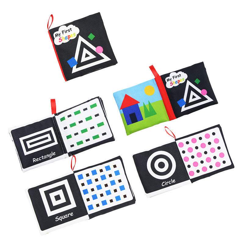 Baby Black And White Cloth Book | Visual Stimulation