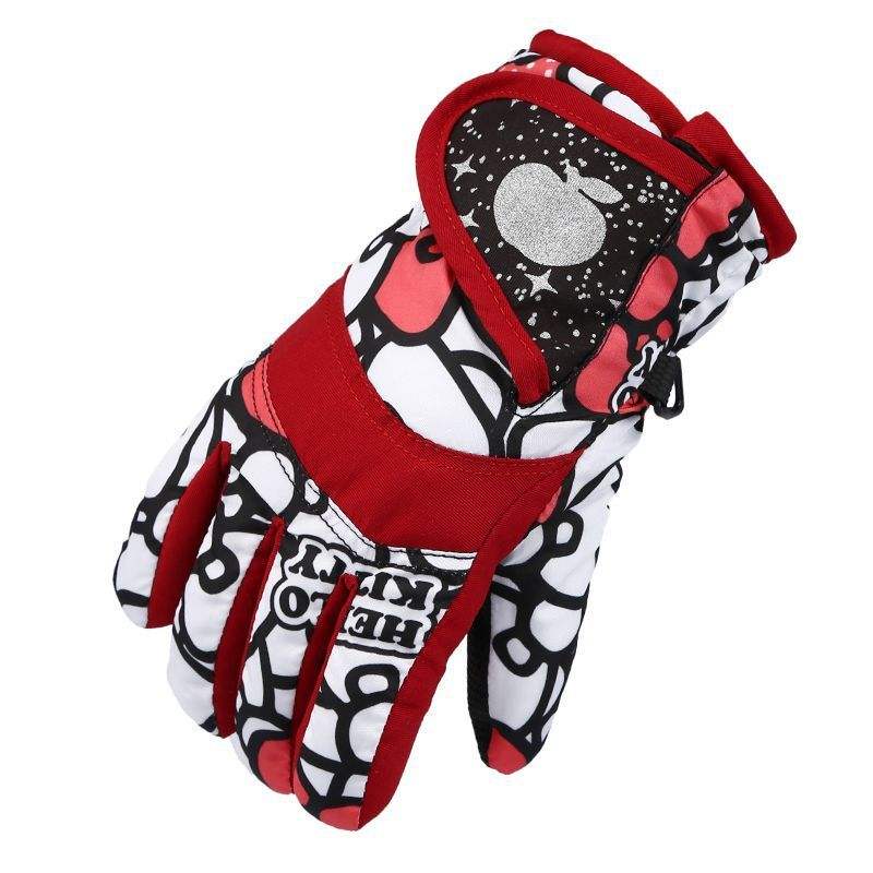 Kids' Thermal Knit Ski Gloves | Ages 3-7
