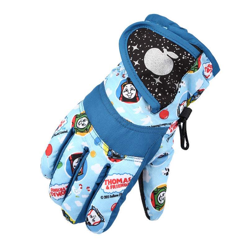 Kids' Thermal Knit Ski Gloves | Ages 3-7