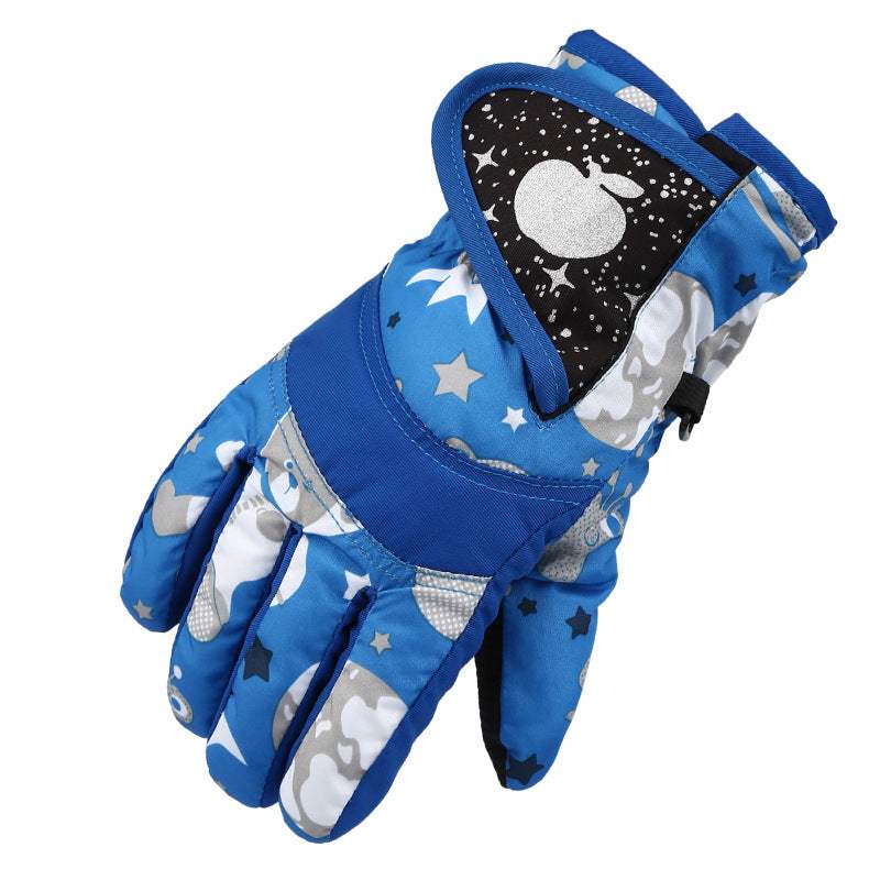 Kids' Thermal Knit Ski Gloves | Ages 3-7