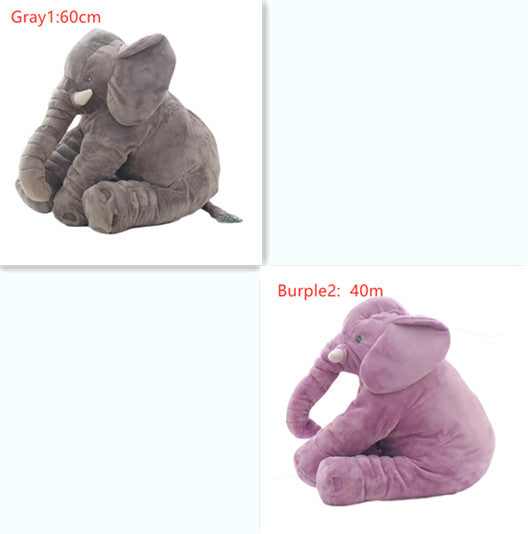 Elephant Baby Sleep Comfort Pillow with Blanket and PP Cotton Stuffing