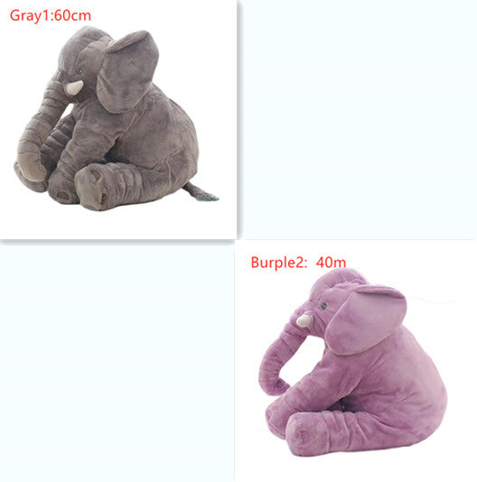 Elephant Baby Sleep Comfort Pillow with Blanket and PP Cotton Stuffing - ToylandEU