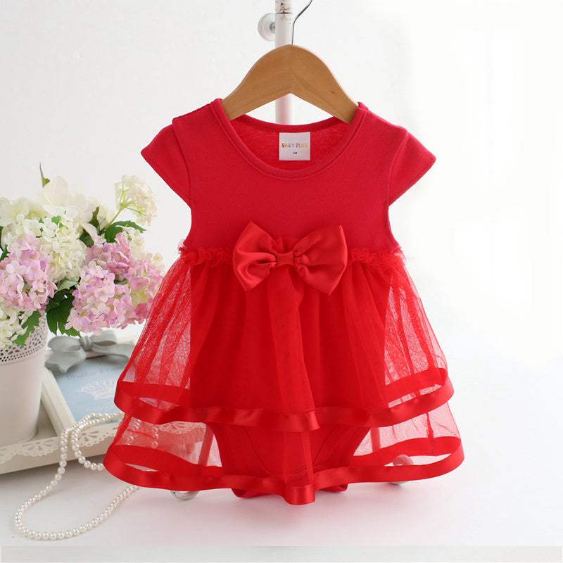 Cotton Baby Dress | Short Sleeve | Summer Style | Girls 48cm To 90cm