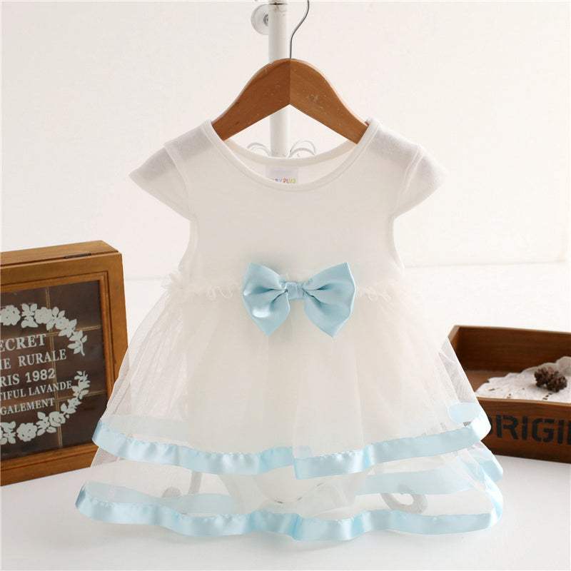Cotton Baby Dress | Short Sleeve | Summer Style | Girls 48cm To 90cm