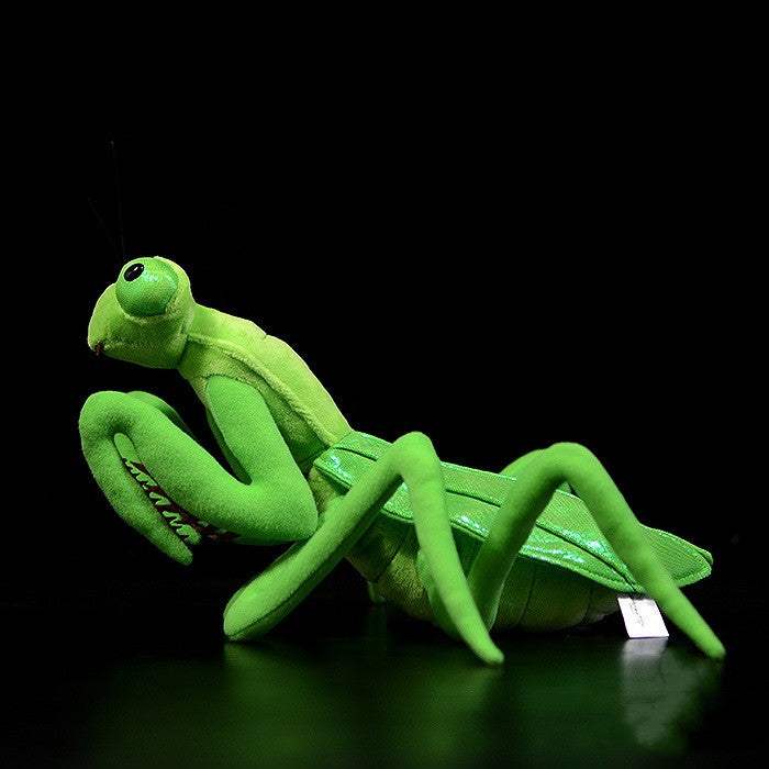 Lifelike Pink And Green Praying Mantis Plush | For Girls | Stuffed Animals