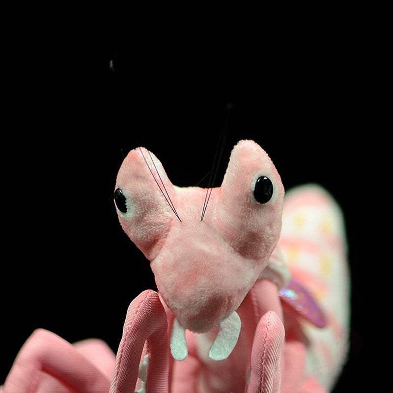 Lifelike Pink And Green Praying Mantis Plush | For Girls | Stuffed Animals