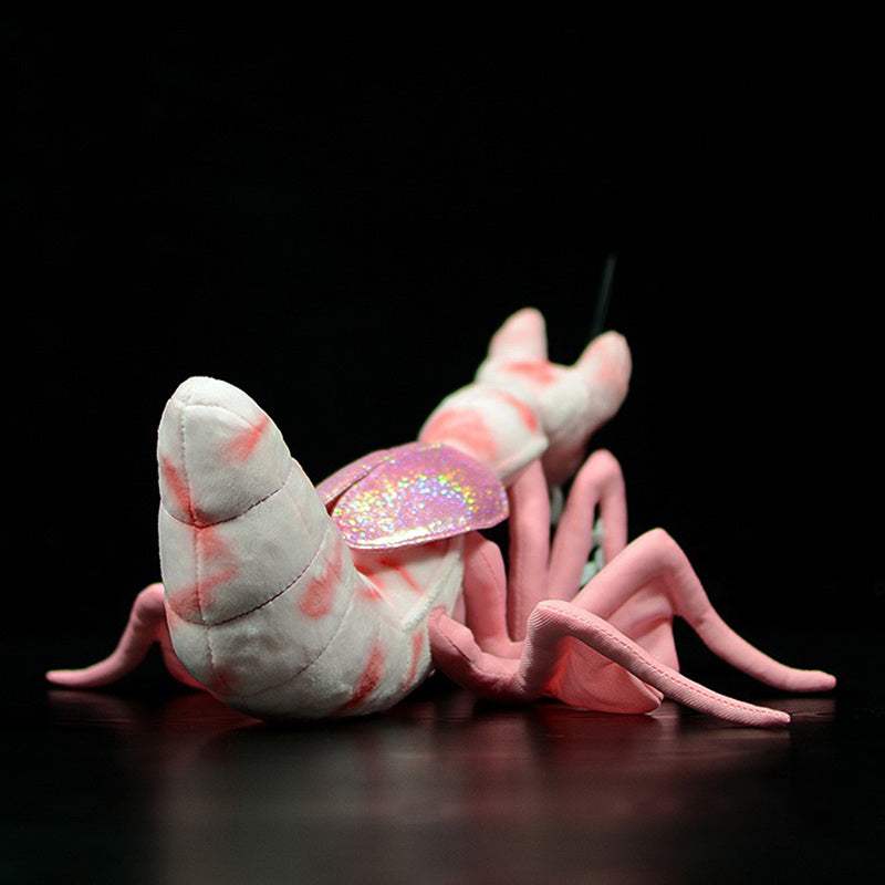 Lifelike Pink And Green Praying Mantis Plush | For Girls | Stuffed Animals