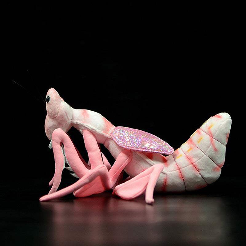 Lifelike Pink And Green Praying Mantis Plush | For Girls | Stuffed Animals