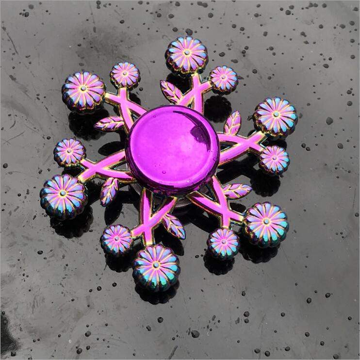 Colorful Fidget Spinner | Stress Relief, Kids And Adults