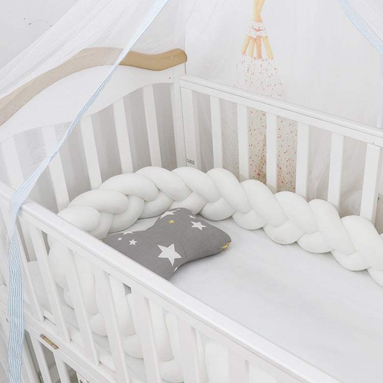 Braided Knot Crib Bumper | Anti-Collision