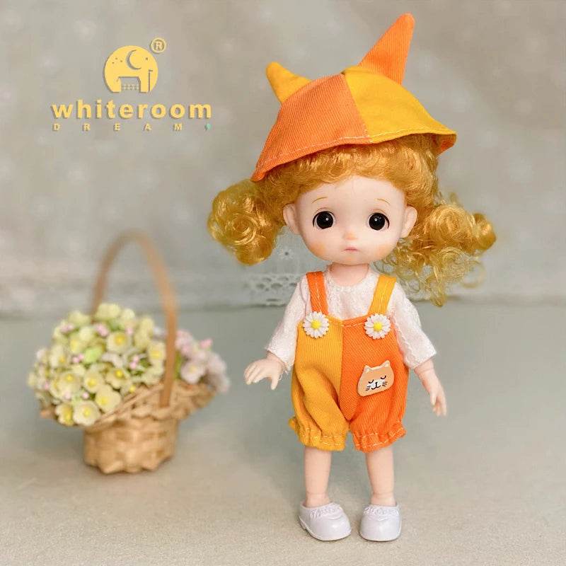 16CM BjD Doll with 13 Articulated Joints & Colorful Eye Selections - ToylandEU