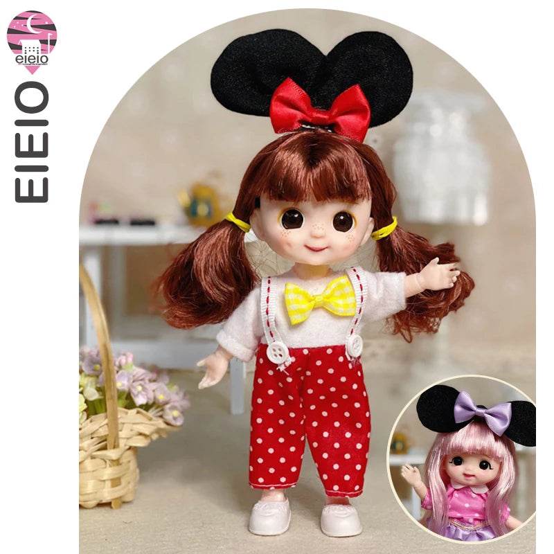 16CM BjD Doll with 13 Articulated Joints & Colorful Eye Selections - ToylandEU