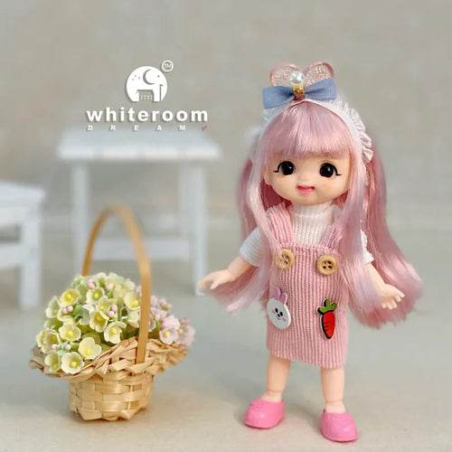 16CM BjD Doll with 13 Articulated Joints & Colorful Eye Selections - ToylandEU