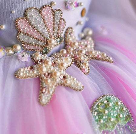 Little Girls' Fairy Dress | Lavender Purple