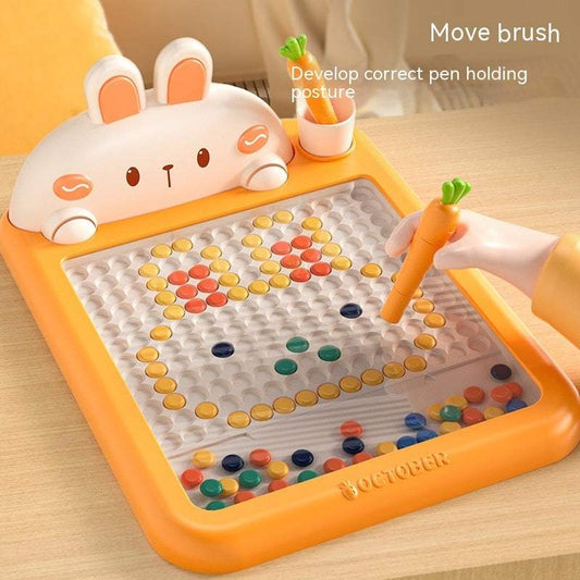 Magnetic Drawing Board | Double Sided Cards | With Magnetic Pen | Ages 4 To 6