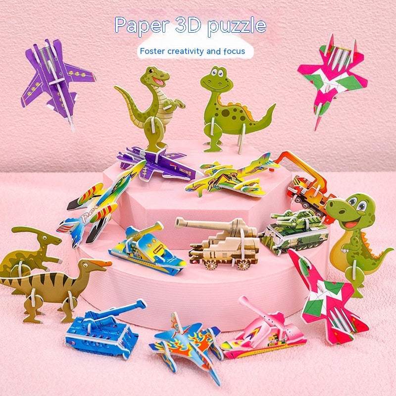 Foam 3D Puzzle Models | 10-Pack