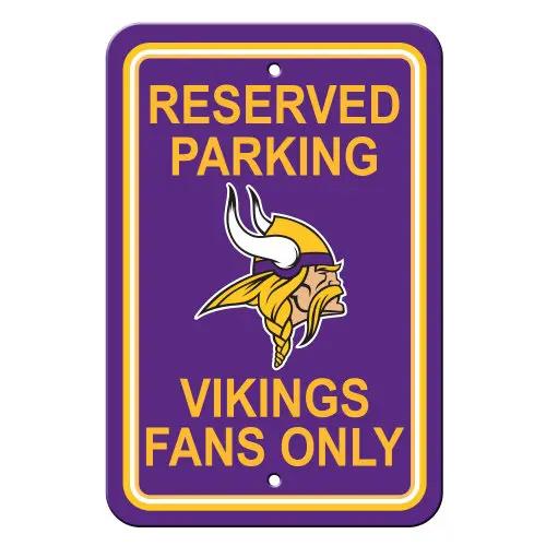 Jacksonville Jaguars Sign 12x18 Plastic Reserved Parking Style