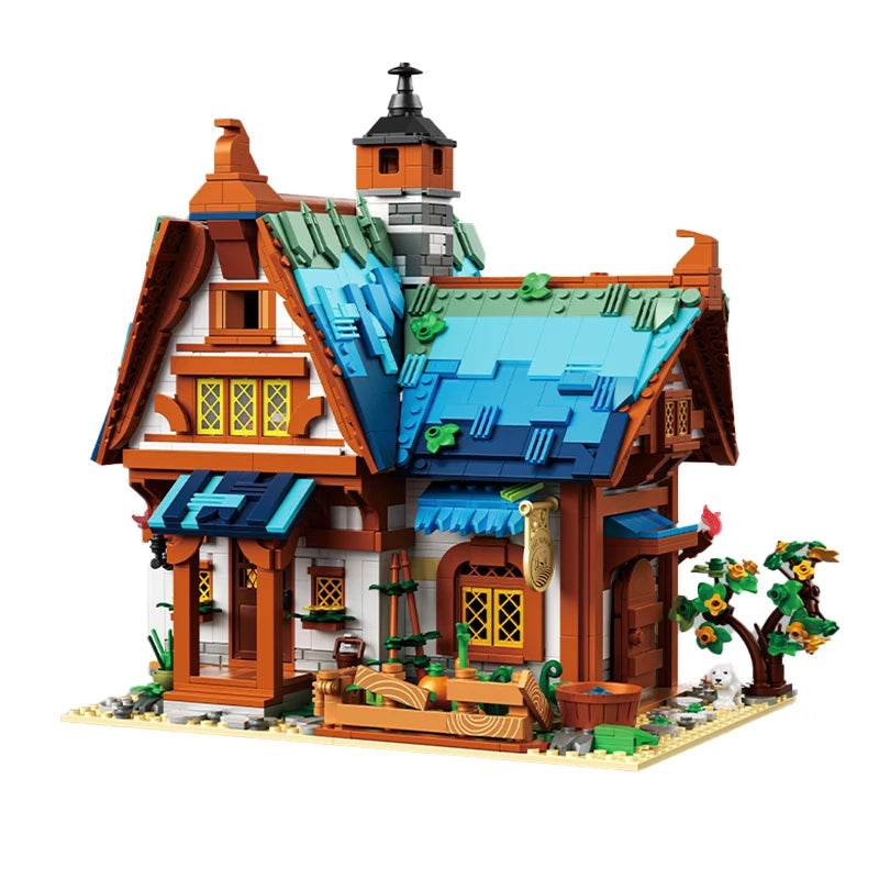 1749PCS Medieval Manor House Building Blocks Set For Kids - ToylandEU