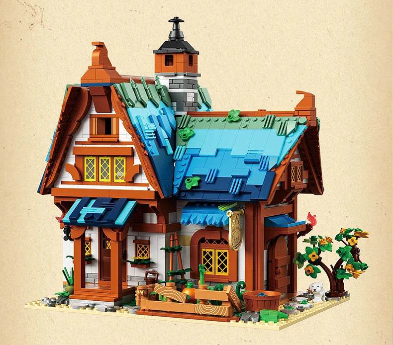 1749PCS Medieval Manor House Building Blocks Set For Kids - ToylandEU