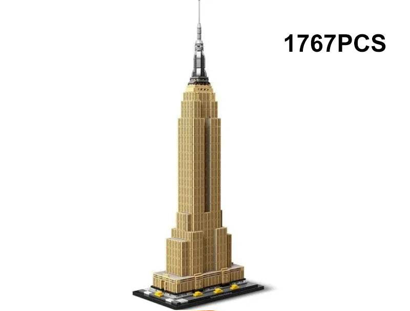 1767PCS MOC Empire State Building 1:800 Scale Model Kit - ToylandEU