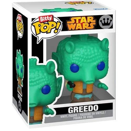 Action Figure | Star Wars Cantina Set | Greedo With Acrylic Case | 3 Inch
