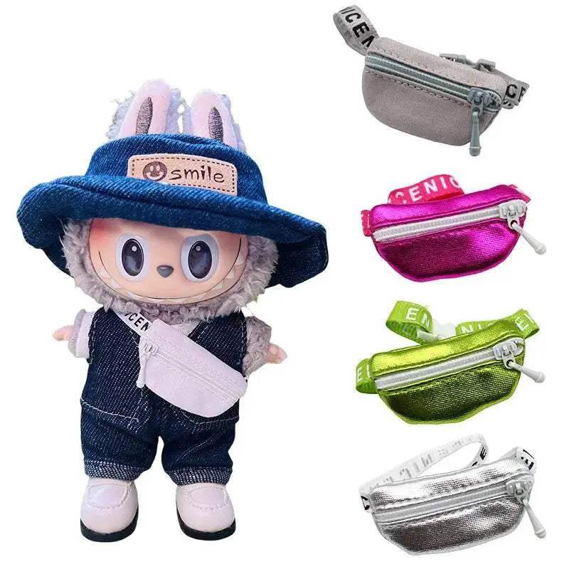 17cm/15cm Labubu Crossbody Bag Cute BJD Doll Accessories - ToylandEU
