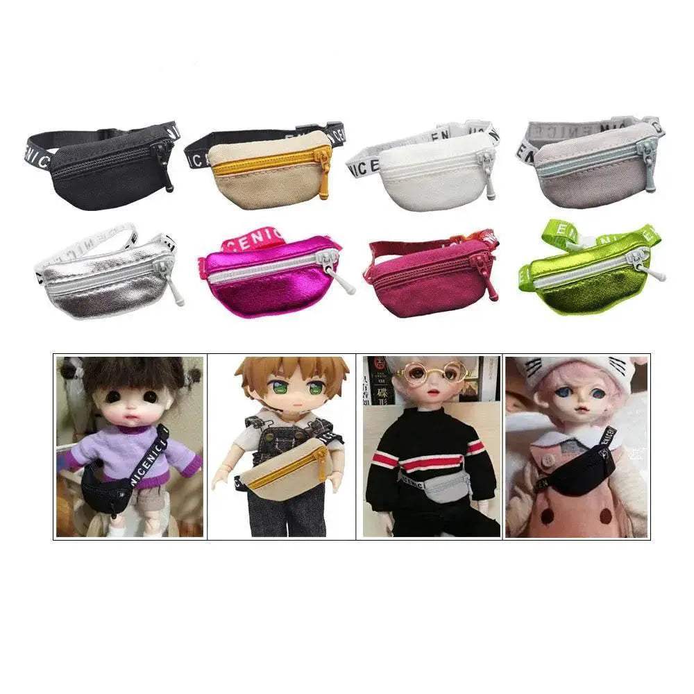 17cm/15cm Labubu Crossbody Bag Cute BJD Doll Accessories - ToylandEU