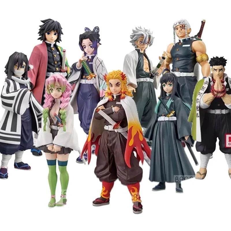 17cm Action Figures: Muzan, Akaza, Gyoumei & Sabito Collection - ToylandEU