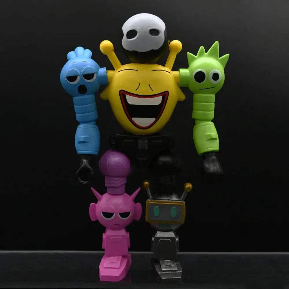 17cm Assemble Robot Action Figure Desktop Model Toy - ToylandEU