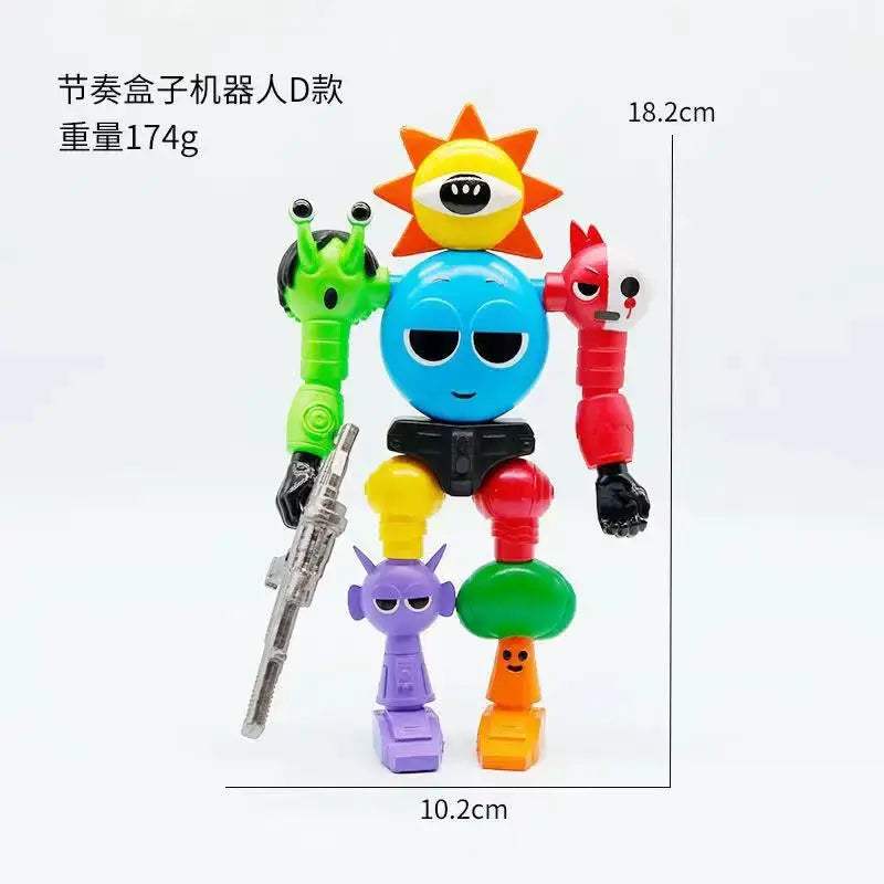 17cm Assemble Robot Action Figure Desktop Model Toy - ToylandEU