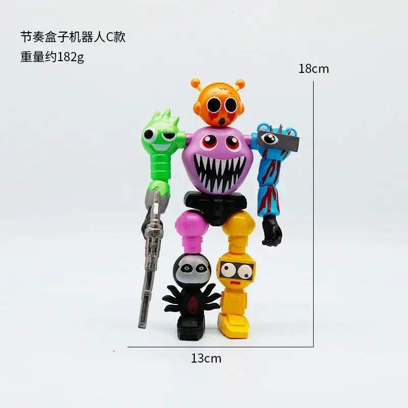 17cm Assemble Robot Action Figure Model Desktop Ornament - ToylandEU