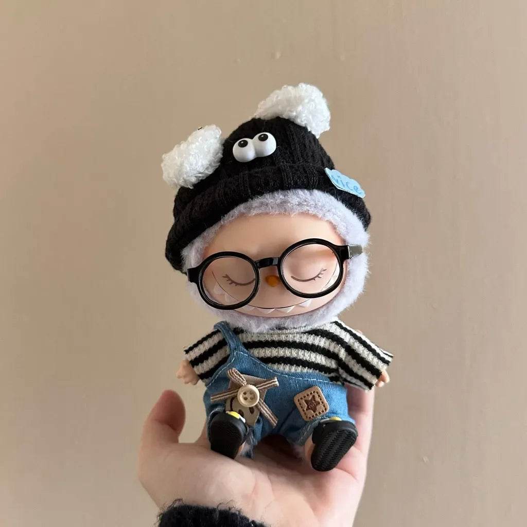 17cm Cute Mini Plush Doll's Clothes Outfit Accessories For Kids - ToylandEU