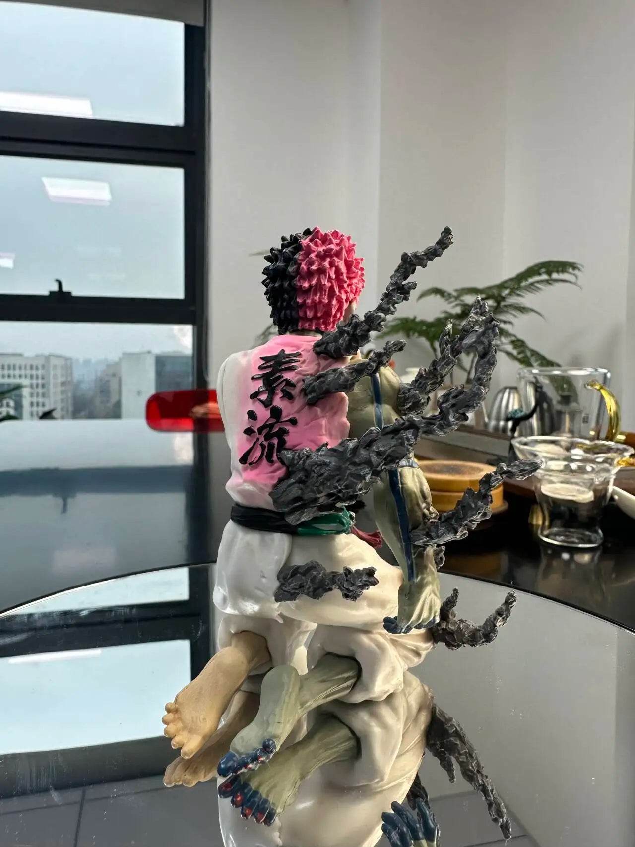 17cm Demon Slayer Figure Akaza Anime Action Figure PVC Collectible Model Toys - ToylandEU