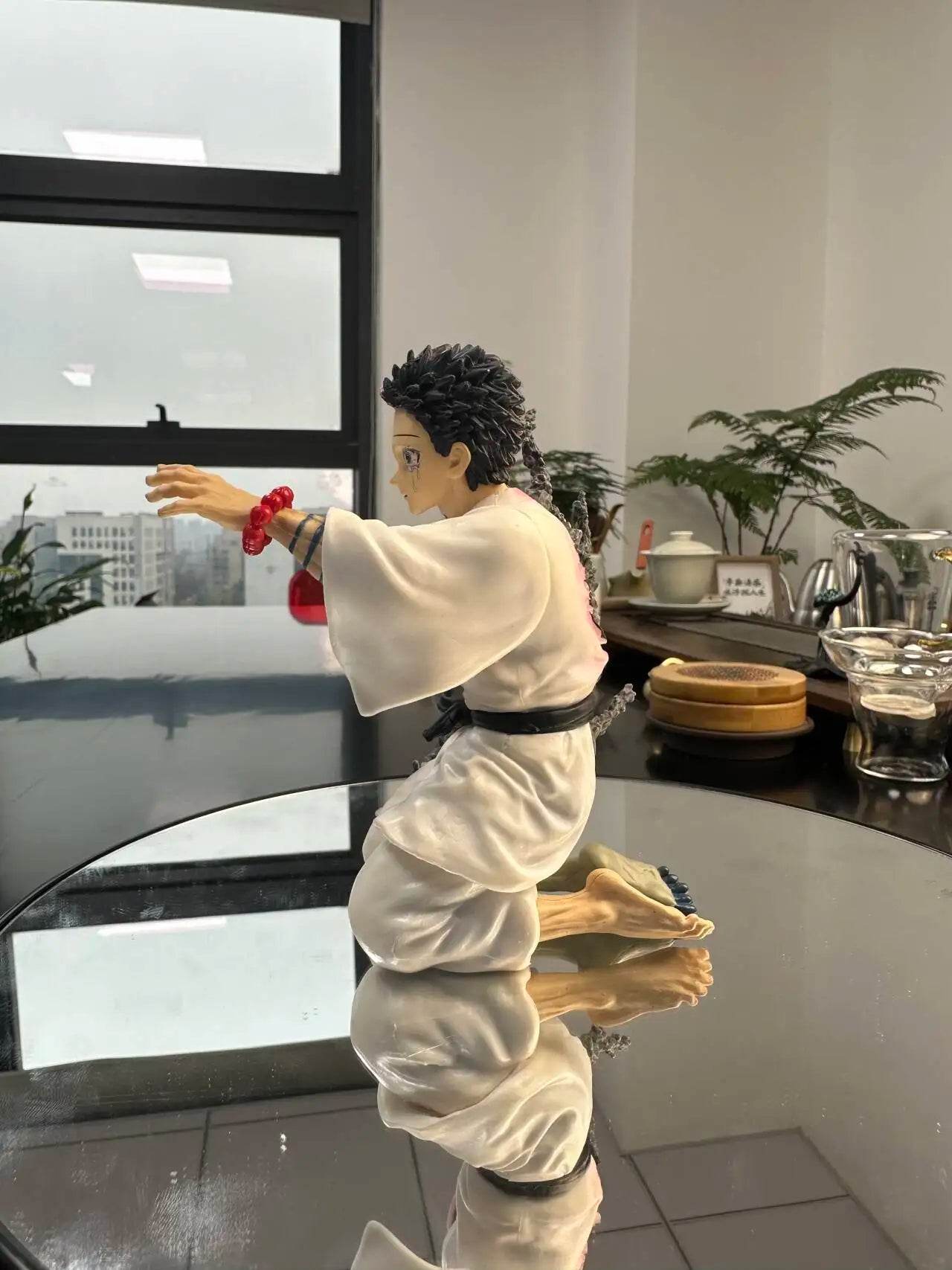 17cm Demon Slayer Figure Akaza Anime Action Figure PVC Collectible Model Toys - ToylandEU