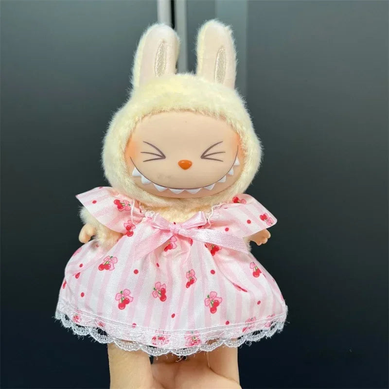 17cm Doll Clothes Overalls Labubu Gift Set For Kpop Fans - ToylandEU