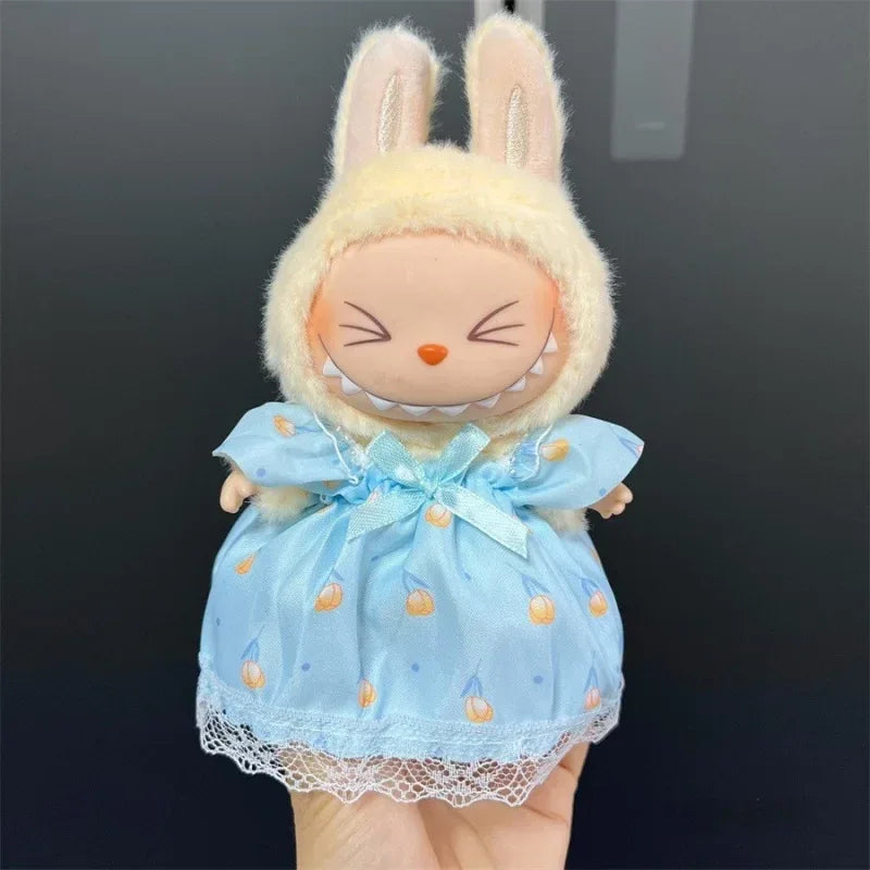 17cm Doll Clothes Overalls Labubu Gift Set For Kpop Fans - ToylandEU