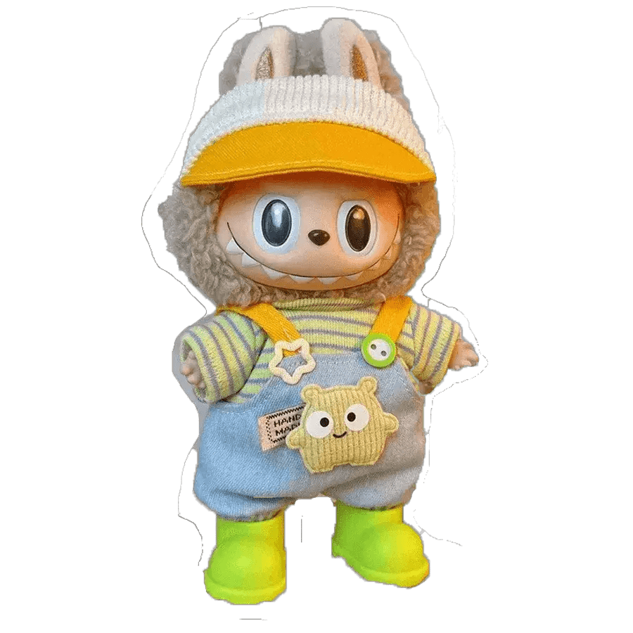  17cm Fashion Doll Labubu Clothing Set for Boys and Plush Dolls -  ToylandEU™