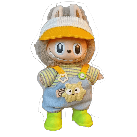  17cm Fashion Doll Labubu Clothing Set for Boys and Plush Dolls -  ToylandEU™