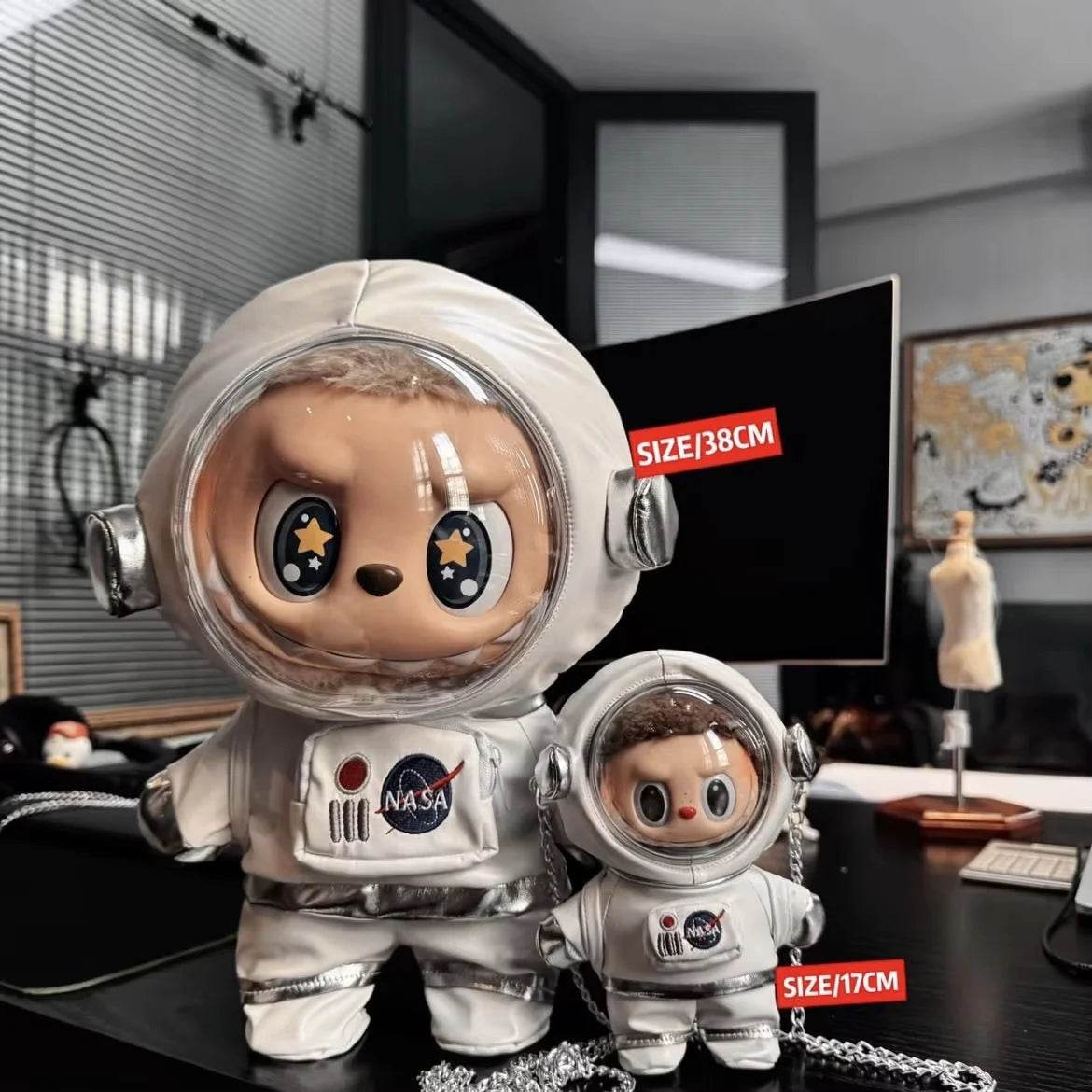17cm Labubu Astronaut Vinyl Dolls Clothes Set Space Theme Outfit - ToylandEU
