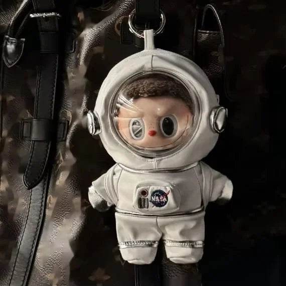 17cm Labubu Astronaut Vinyl Dolls Clothes Set Space Theme Outfit - ToylandEU