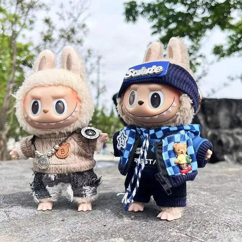  17cm Labubu Clothes Handsome Fashion Design Doll Set -  ToylandEU™