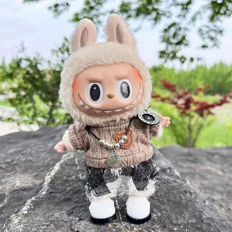  17cm Labubu Clothes Handsome Fashion Design Doll Set -  ToylandEU™