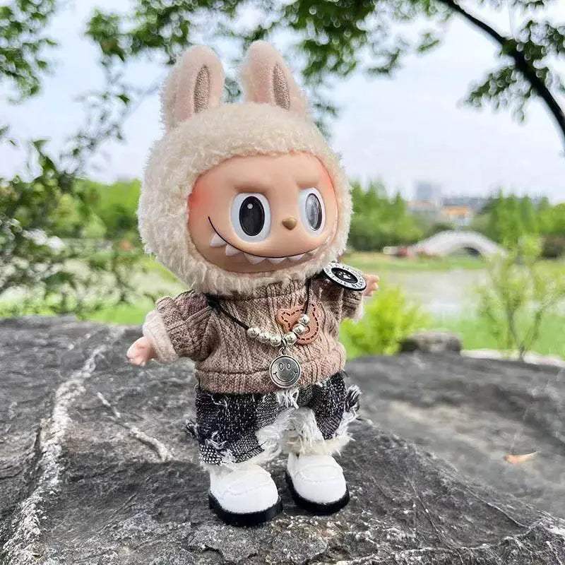 17cm Labubu Clothes Handsome Fashion Design Doll Set -  ToylandEU™