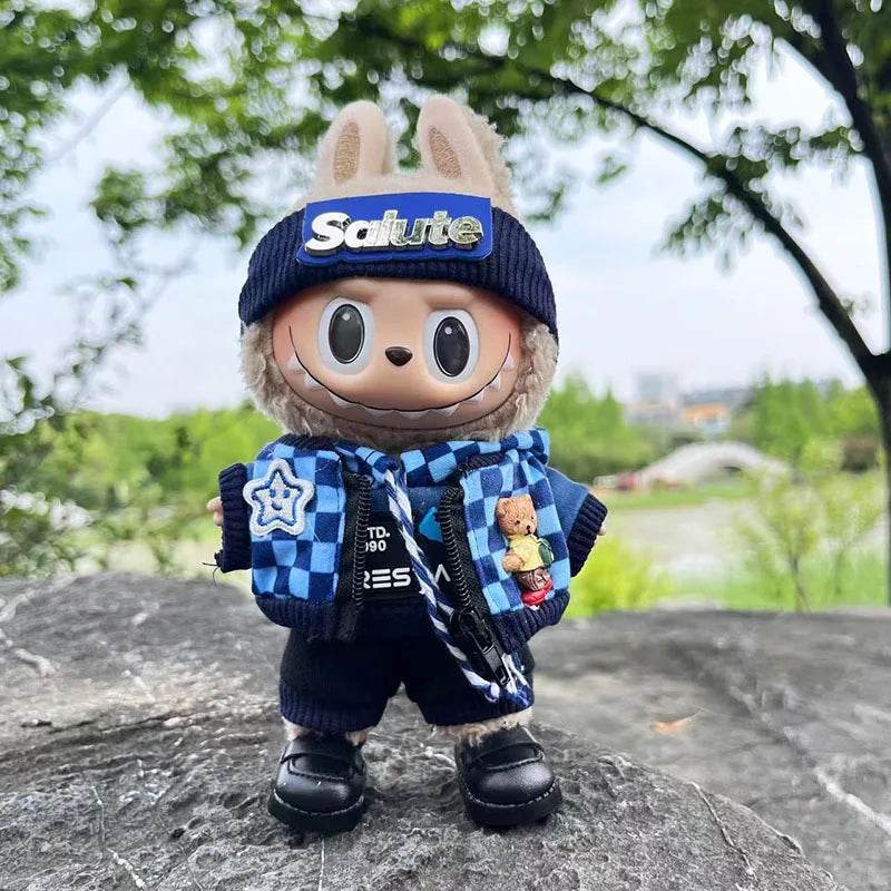 17cm Labubu Clothes Handsome Fashion Design Set for Dolls - ToylandEU