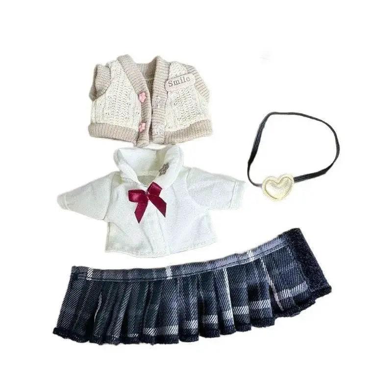 17cm Labubu Clothes Pendant Keychain for JK Skirt Set -  ToylandEU™