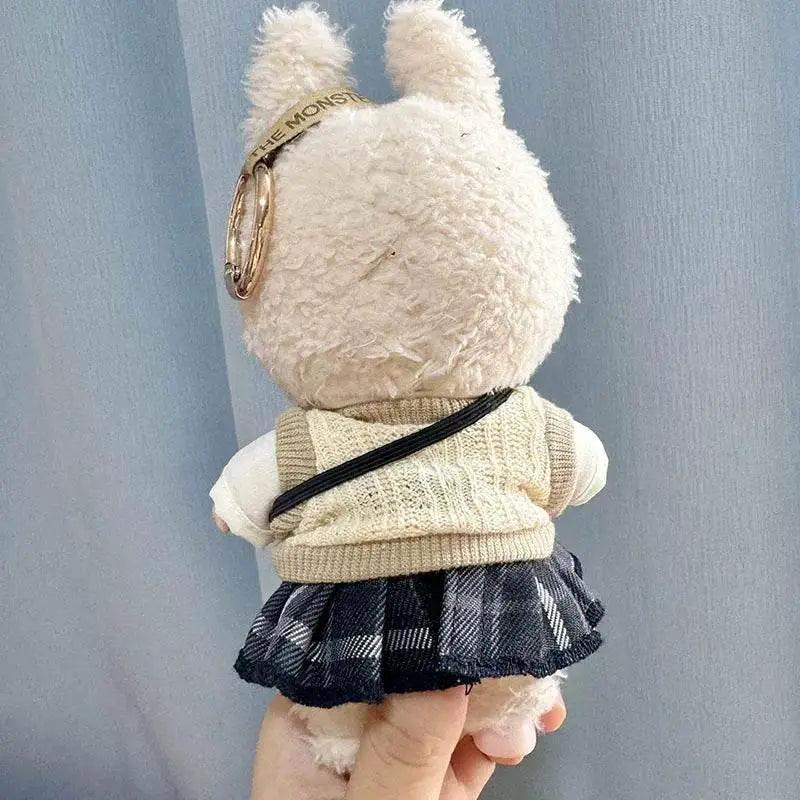  17cm Labubu Clothes Pendant Keychain for JK Skirt Set -  ToylandEU™
