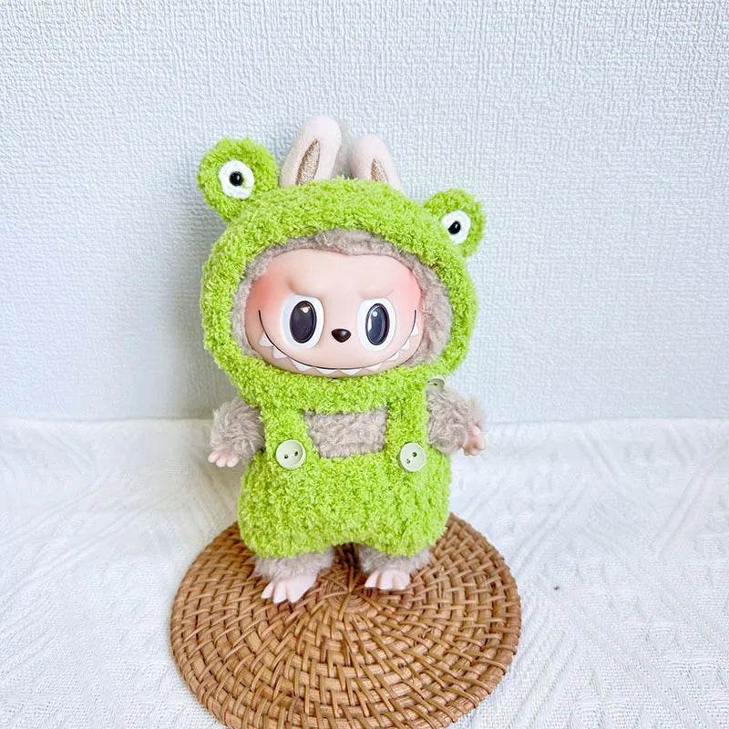 17cm Labubu Clothes Pulling Cloth for Handmade Baby Set - ToylandEU