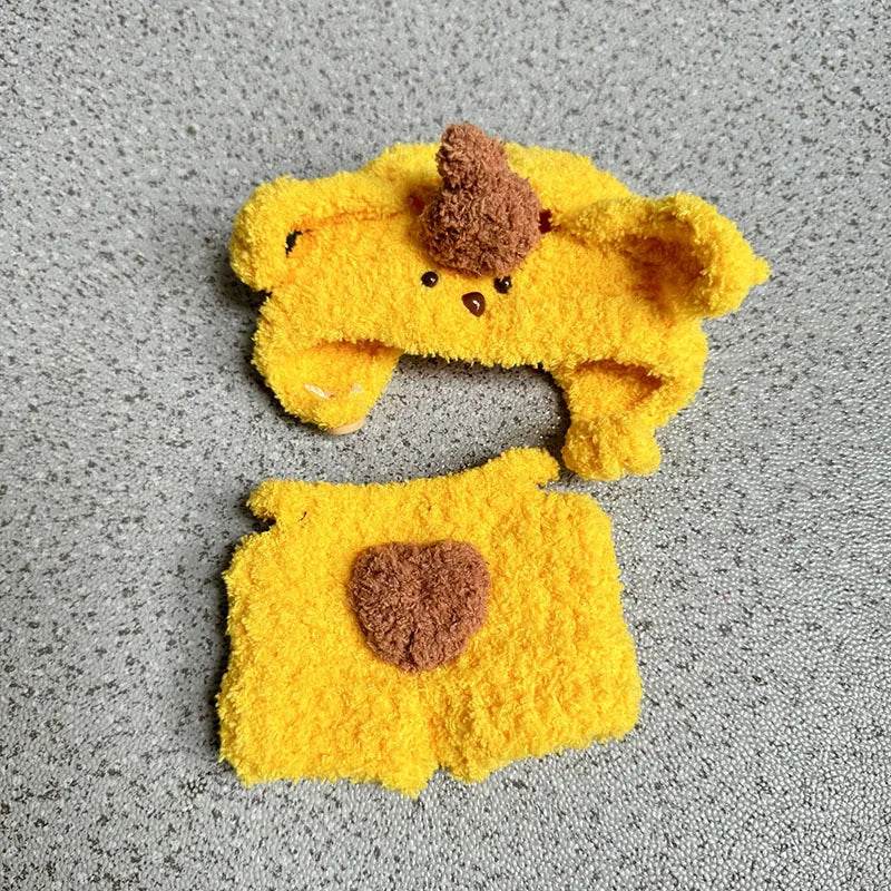 17cm Labubu Clothes Pulling Cloth for Handmade Baby Set - ToylandEU